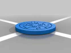 Yu-Gi-Oh six samurai coin