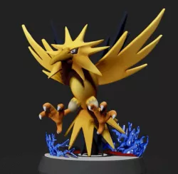 Zapdos- POKÉMON FIGURINE - POKÉMON UNITE
