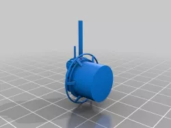 Zippo Flamethrower turret for Vietnam era 1/72 scale