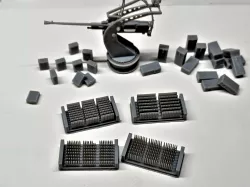 1/35 Scale Breda 20mm Ammo & Ammo Boxes