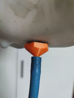 20mm to 6mm hose inlet to be mounted in a plastic canister