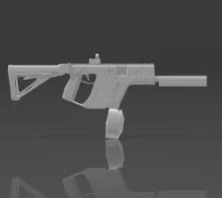 3D Printable Kriss Vector 9x19mm