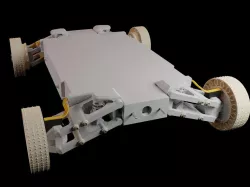 3D printed vehicle controllable over the internet with a raspberry pi