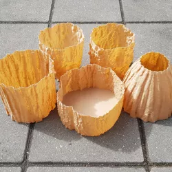 3D Scanned Oak Tree Texture - For Vase Mode 3D Printing