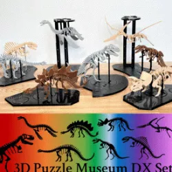 3Dino Puzzle Museum DX Set