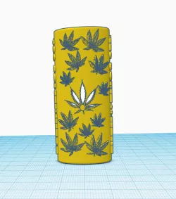 420 Somewhere Weed Bic Lighter Case