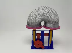 A 3D Printed Slinky Machine