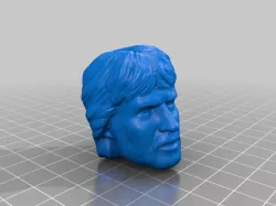 Action Figure Head - 3D Scan