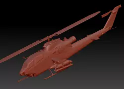 Ah-bai1f armed helicopter