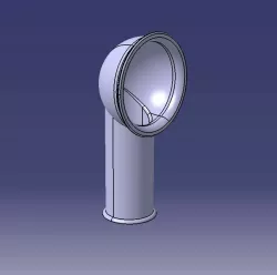 Air handle for boat