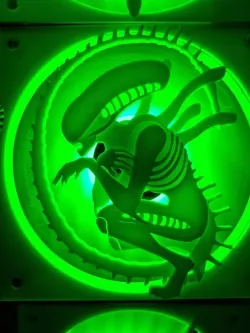Alien Xenomorph 120mm Fan Cover