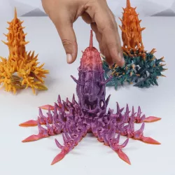 Articulated Alien Octopus WIGGLE PET ARTICULATED