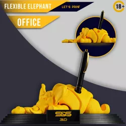 Articulated Dicky Elephant Mobile Pen Holder