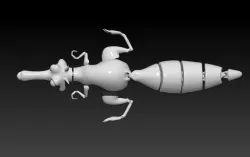 Articulated Scrat Print In Place (Ice Age)