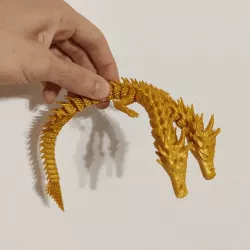 ARTICULATED TWO HEADED DRAGON