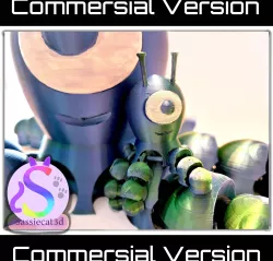 Articulating Brain Slug *COMMERSIAL VERSION*