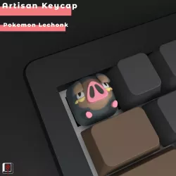 Artisan Keycap Pokemon - Lechonk - Mechanical Keyboard