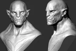 Azog Bust