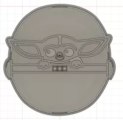 Baby Yoda - Cookie Cutter