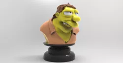 Barney the Simpsons