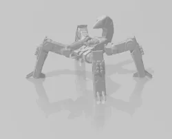 Battletechnology Fire Scorpion - Quad Mech