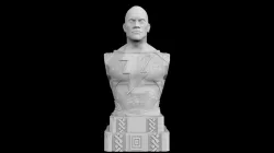 Black Adam Bust
