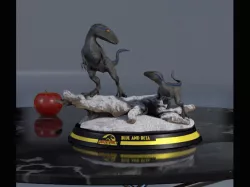 Blue and beta Jurassic World Blue and beta