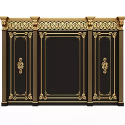 Boiserie Classic Panels and Decorative Crafts Wood 02