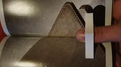 Book page finger holder