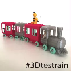 Brio/Lego compatible train