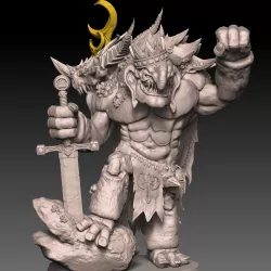 Brokk the Troll King