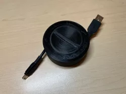 Cable Winder Charging Wire Management Case Small Cable Reel Compute USB Cable Organizer Case Cord Winder