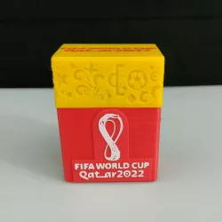 caja protectora de figuritas Qatar / Qatar figurines protective box
