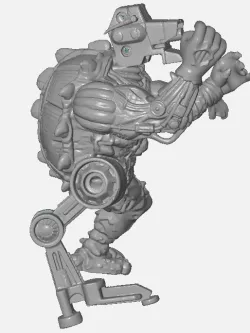 Camera Head Custom TMNT Chimaera figure