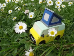 Campervan Toy. Surfboard and Upper Bed Set.