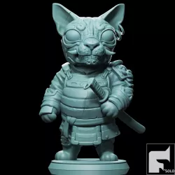 Cat Samurai