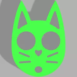 Cat Self Defense Key Ring