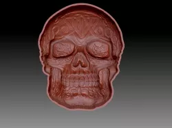 CELTIC SKULL BATH BOMB MOLD