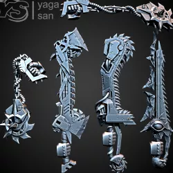 CHAINSAW Sword Weapons PACK