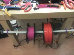 Cheap Filament-Roll-holder for one or more rolls