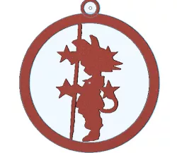 Child Goku keychain