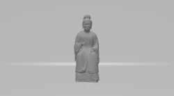Chinese Grandma 3D Model 3D print model