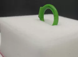 Classic ring with letter