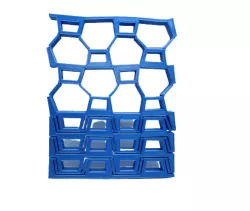Collapsible Wall, Hexagon and Trapezoid Array, for Flexible Printing