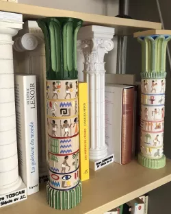 Column Egypt to paint -Column paintable Egypt