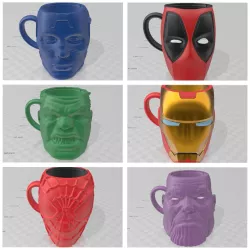 Combo cup glass matt glass