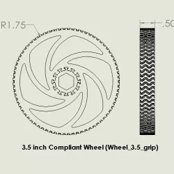 COMPLIANT WHEEL (3.5IN WHEEL ONLY)