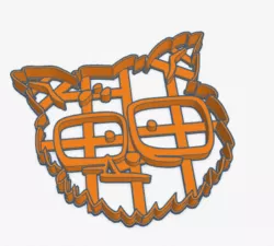Cookie Cutter Wolf Zombie Infection Cookie Cutter