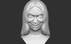 Creepy Smile character from horror movie