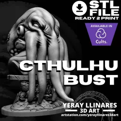 Cthulhu Bust